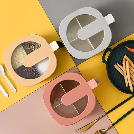 Importé - Lot de 2 pots à épices