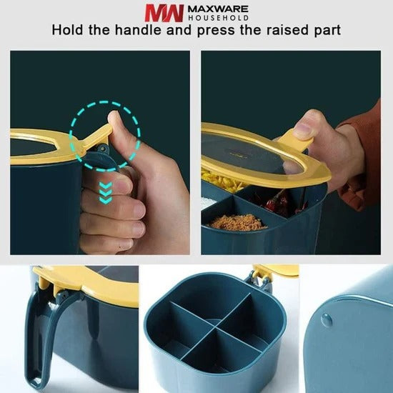 Importé - Lot de 2 pots à épices