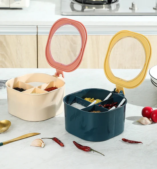 Importé - Lot de 2 pots à épices